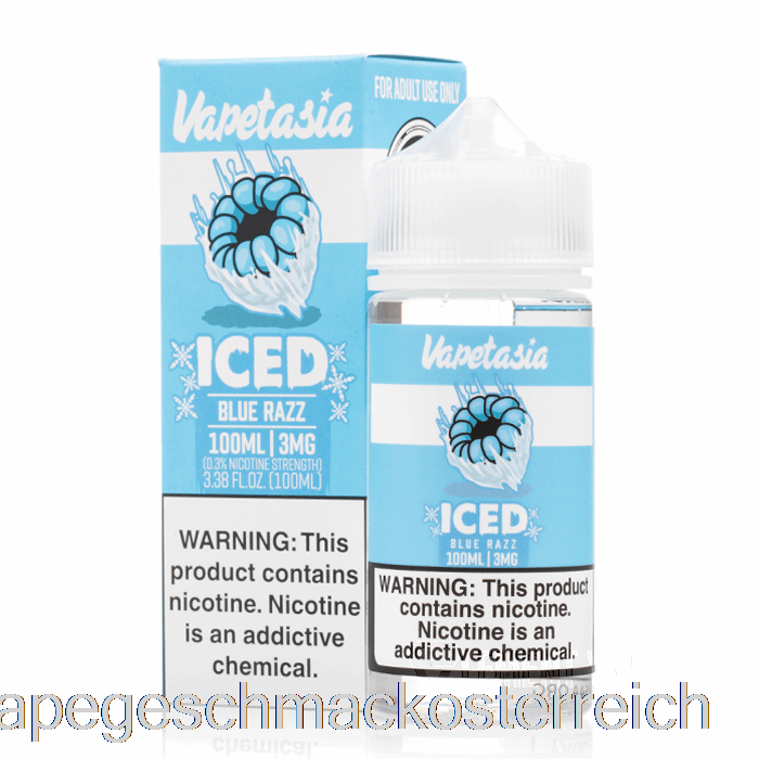 Iced Blue Razz – Vapetasia – 100 Ml, 3 Mg Vape-Geschmack